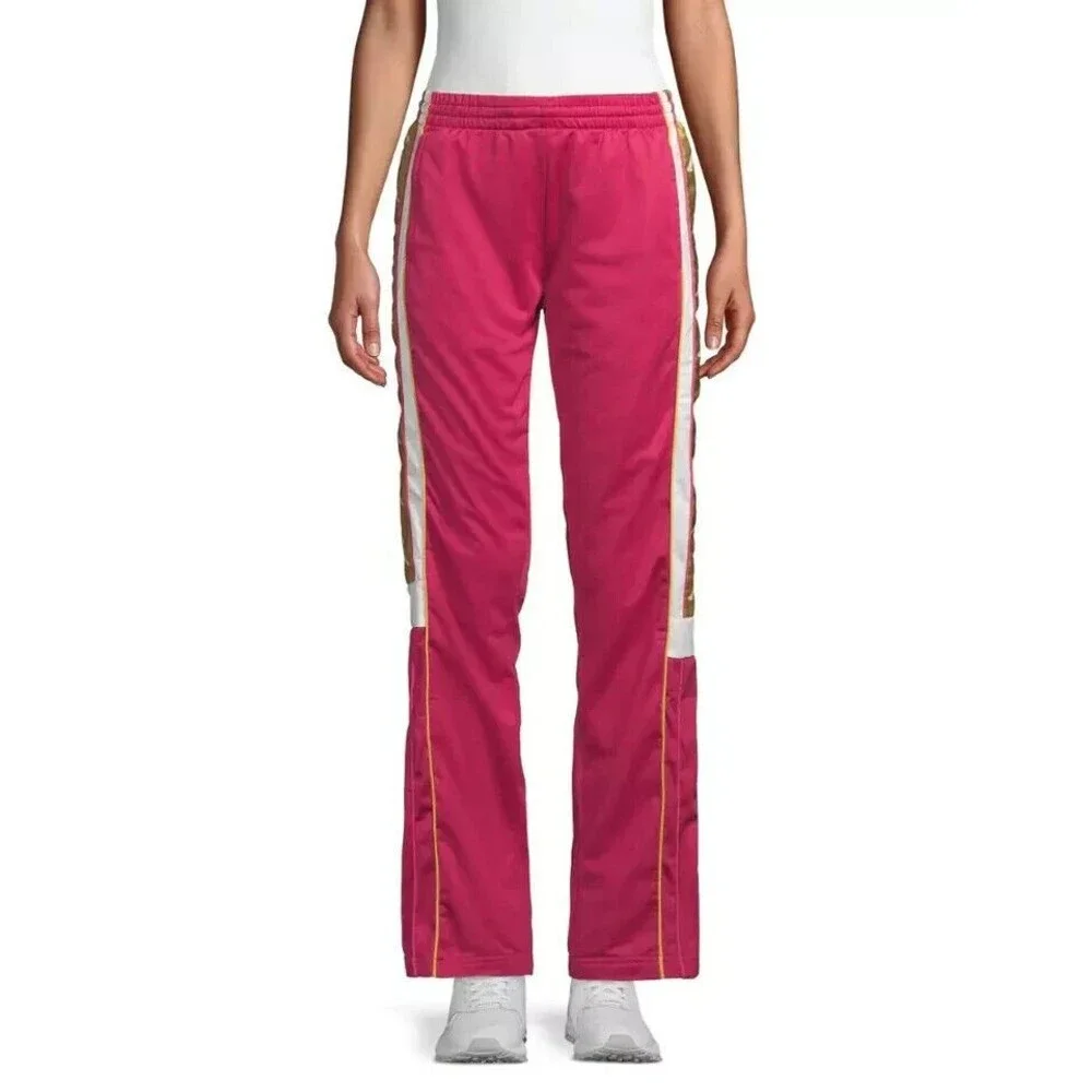 Kappa Women's Graphic Tearaway Track Pants, Size S, Red/White/Gold, MSRP… - Picture 2 of 13